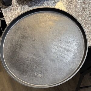 Black decorative tray